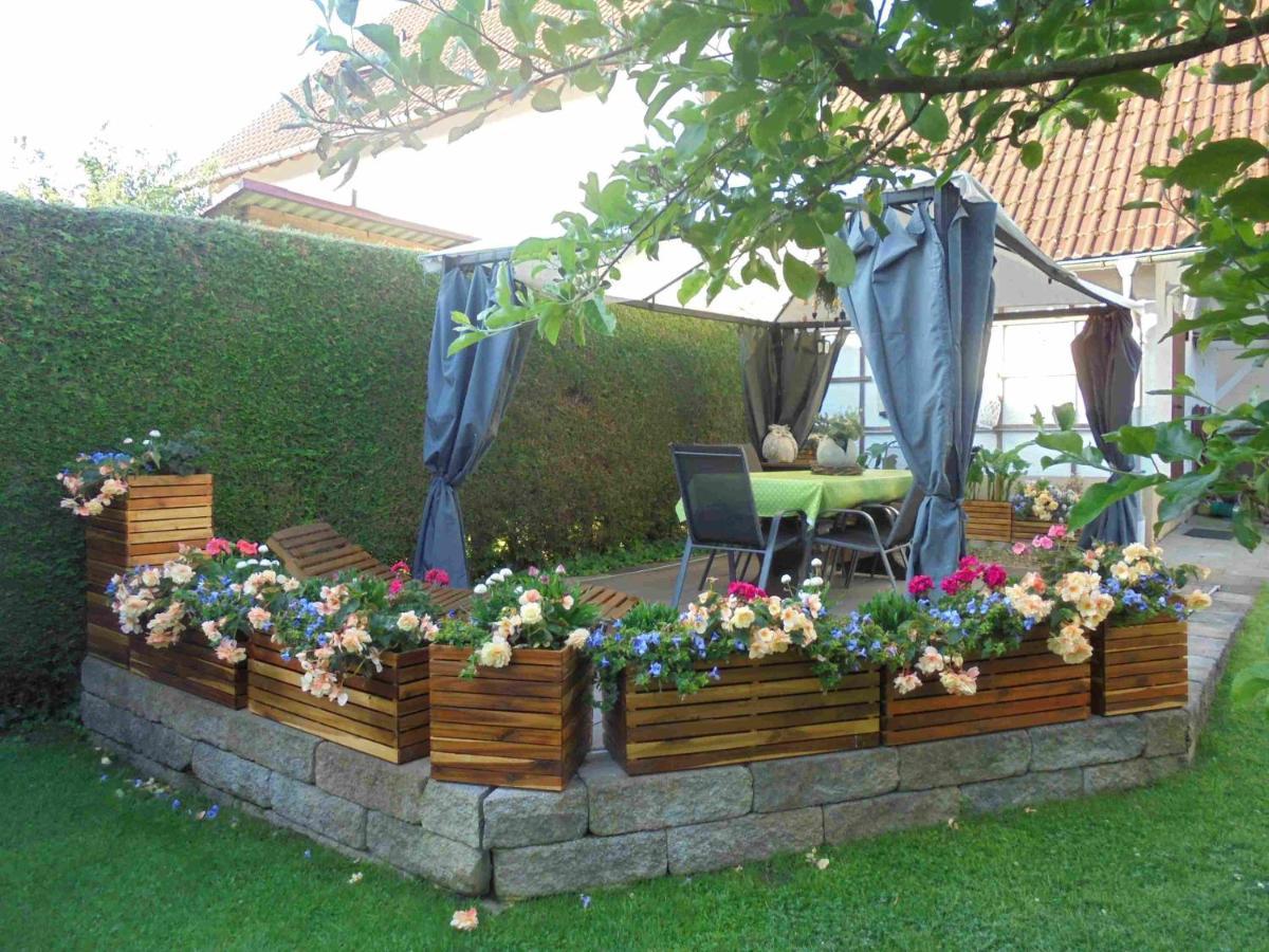 Ferienwohnung Im Barockwinkel Neuburg an der Kammel Esterno foto
